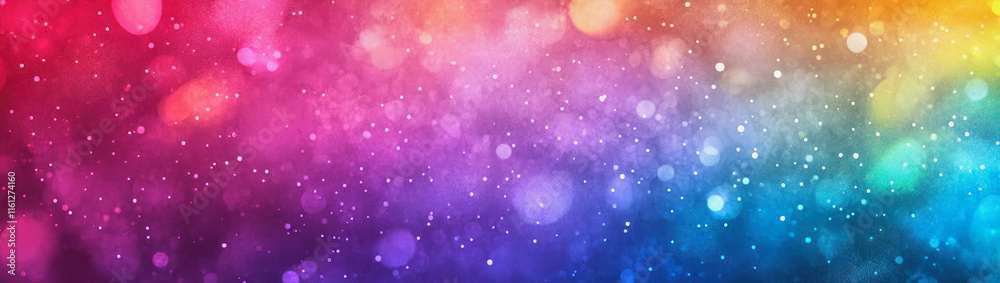 Colorful abstract background with vibrant hues and soft bokeh effects. Generative AI Colorful abstract background with vibrant hues and soft bokeh effects. Generative AI
