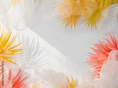 Summer Holidays Background With Copy Space