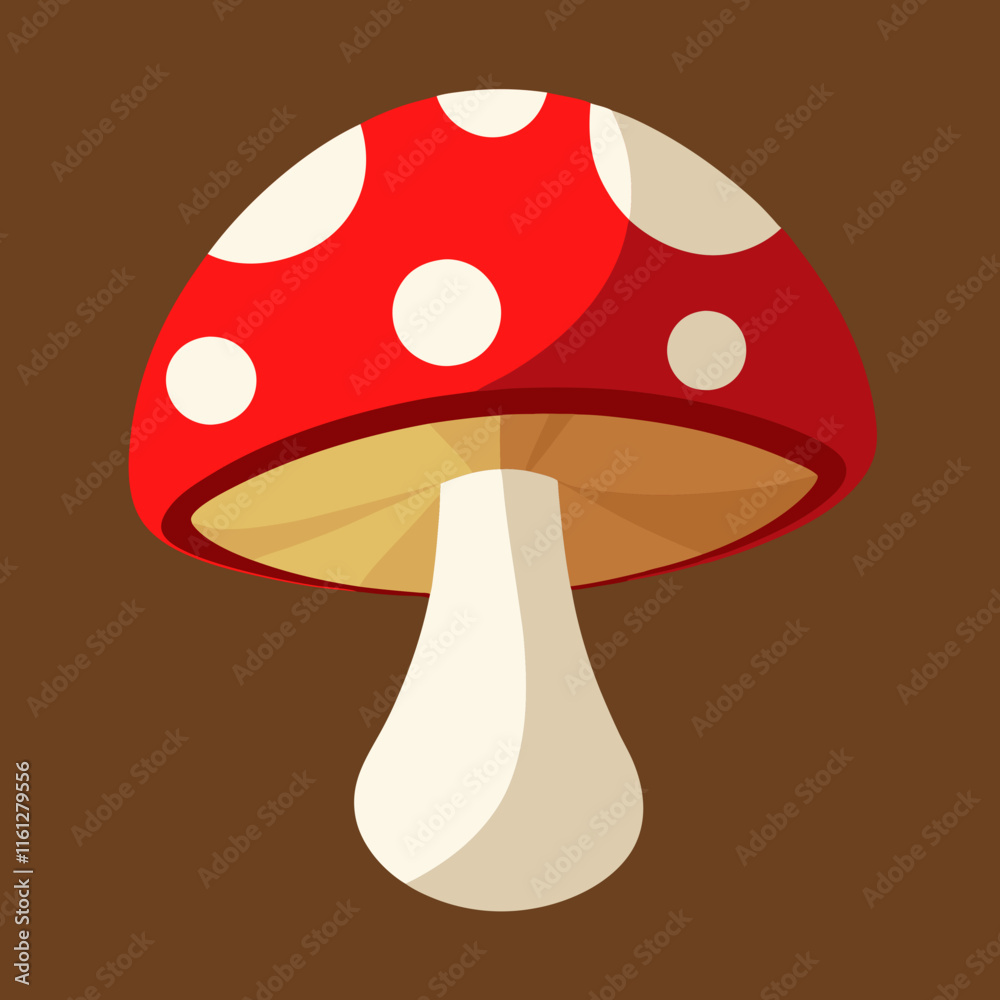 mushrooms on a white background mushrooms on a white background