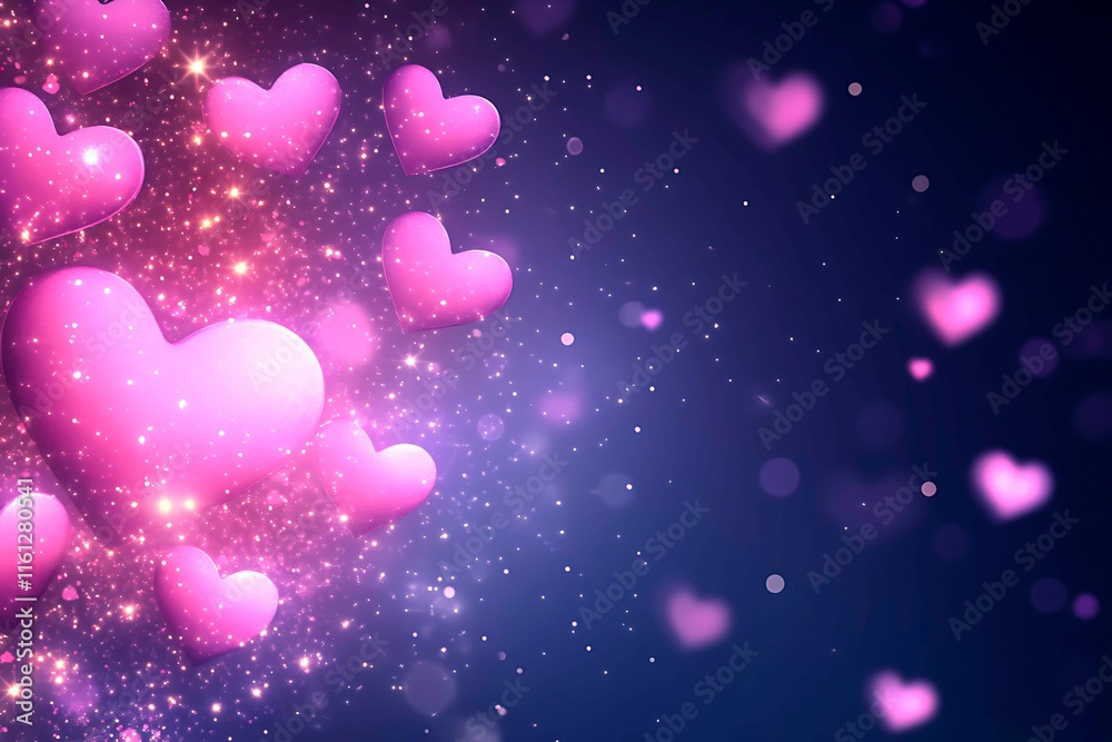 An abstract Valentine's Day background filled with swirling hearts in vibrant reds and pinks, evoking love and romance in a dreamy design. An abstract Valentine's Day background filled with swirling hearts in vibrant reds and pinks, evoking love and romance in a dreamy design.