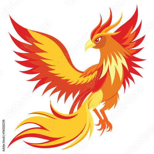 Fenix bird illustration