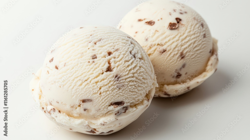 A scoop of creamy vanilla ice cream with a smooth texture and slight ridges, showcasing its rich and inviting appearance, perfect for a hot day or as a dessert topping. A scoop of creamy vanilla ice cream with a smooth texture and slight ridges, showcasing its rich and inviting appearance, perfect for a hot day or as a dessert topping.