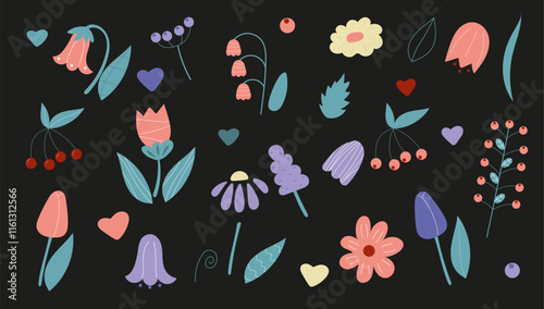 Vector illustration for print, postcard and label.