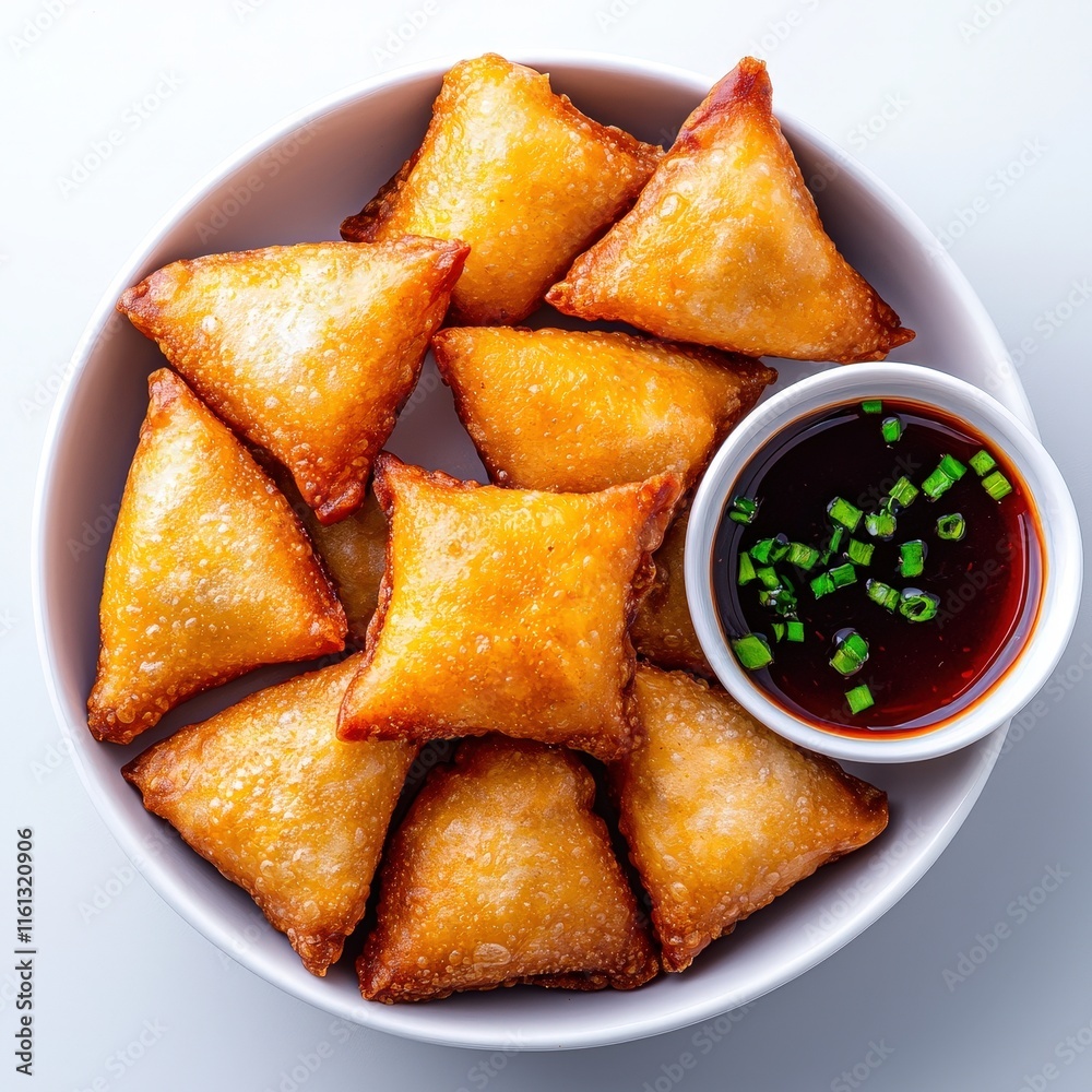 Deliciously Crispy Fried Food Served in a Bowl with Rich Dipping Sauce Perfect for Sharing with Friends at a Fun and Casual Gathering Deliciously Crispy Fried Food Served in a Bowl with Rich Dipping Sauce Perfect for Sharing with Friends at a Fun and Casual Gathering