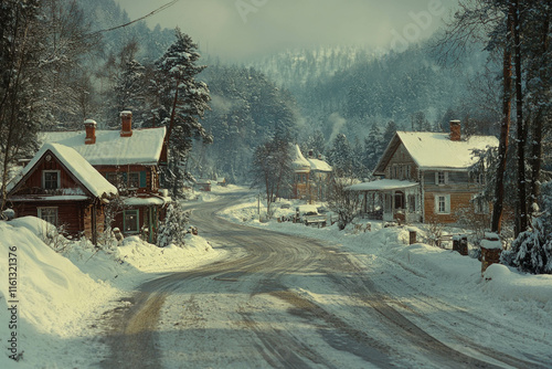 Russia Winter Landscape