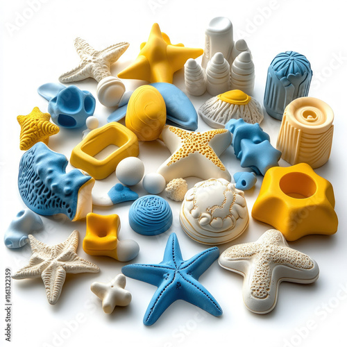 Beach Toys Isolated