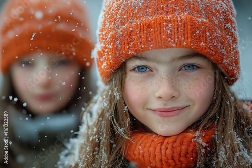 Boys And Girls In Winter