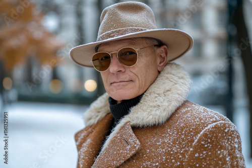 Man In Winter Coat