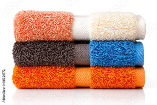 Towel White Background