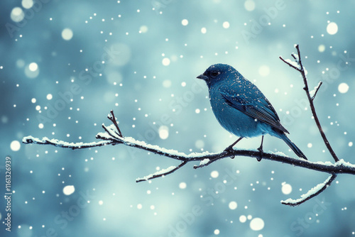 Winter Grunge Background