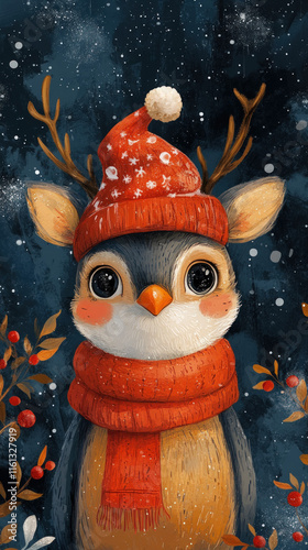 cute design featuring anima...