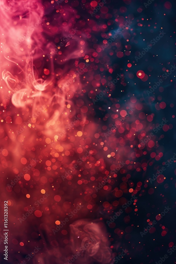 Vibrant cosmic explosions, nebulae and stars illuminate the night sky. Vibrant cosmic explosions, nebulae and stars illuminate the night sky.
