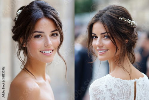 Short Hairstyles Bride
