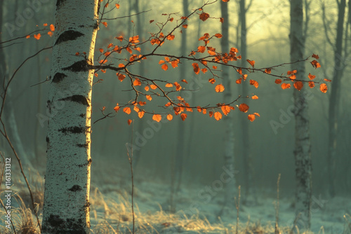 Winter Grunge Background