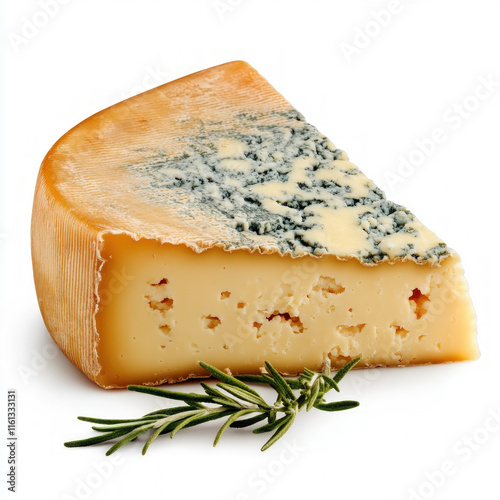 Stilton Cheese Isolated