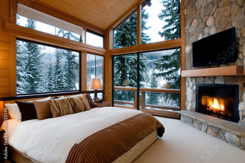 Winter Cabin Interior