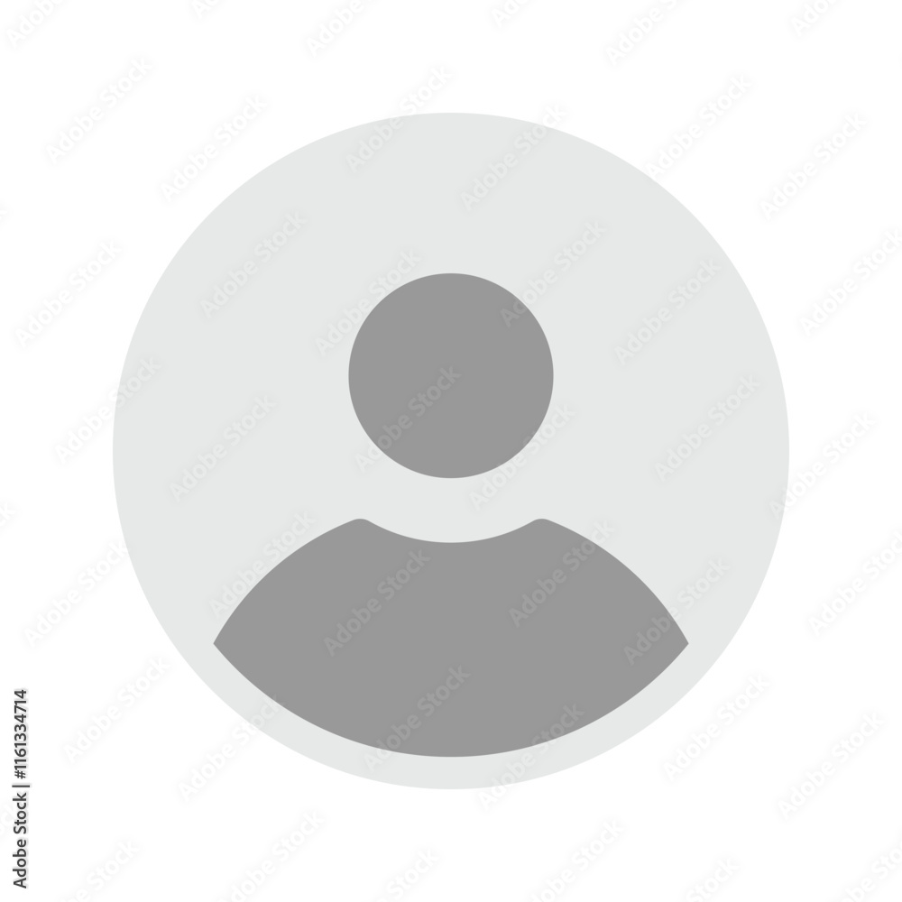 Creative User Profile Icon in Vector Style. Creative User Profile Icon in Vector Style.