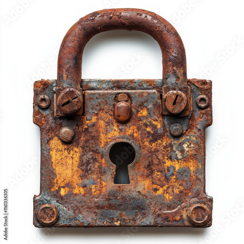 Combination Lock Isolated