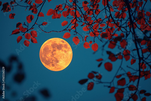 Halloween Moon Background