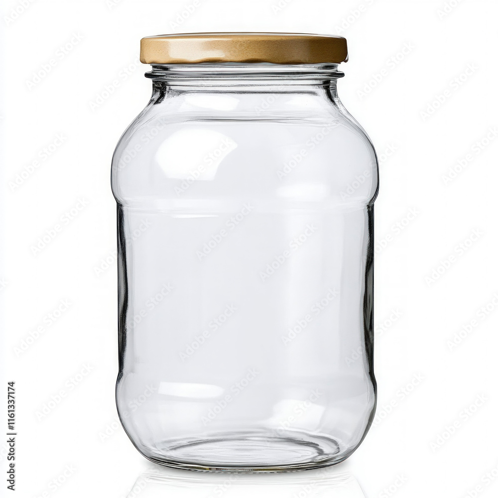 Plastic Jar Isolated Plastic Jar Isolated