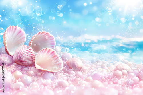 shell background vector
