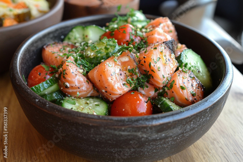 Smoked Salmon Salad