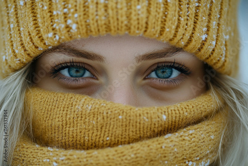 Winter Scarf Girl