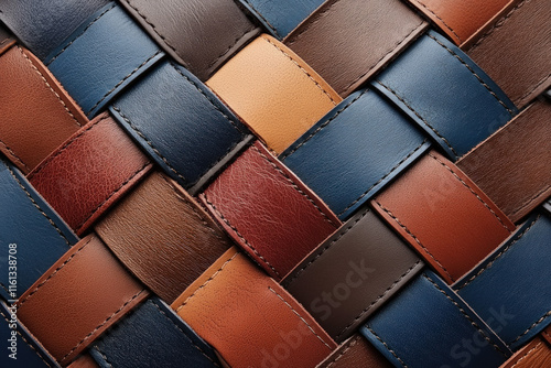 elegant brown and blue back...