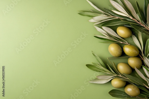 Olive Green Background