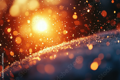 Warm Winter Background