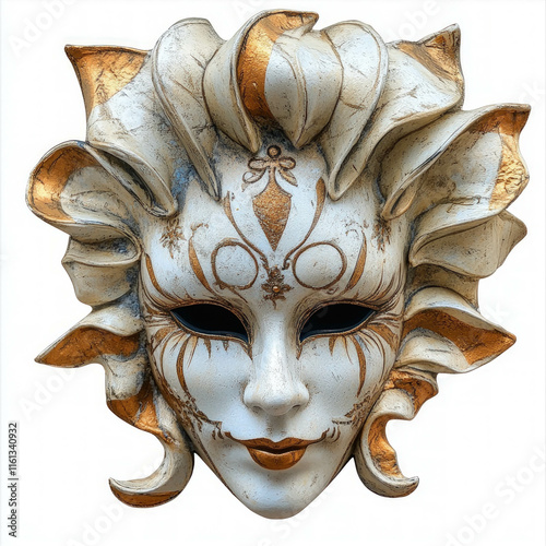 Carnival Mask Isolated
