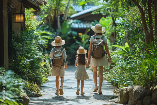 Family Going On Holiday