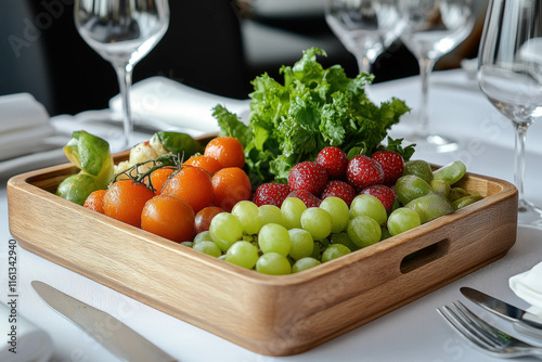 Hotel Room Service Tray
