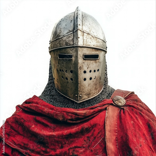 Medieval Knight Isolated