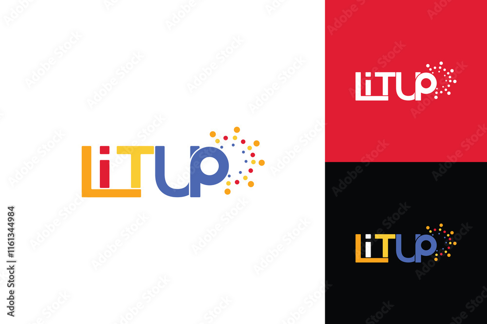 LitUp Typography Logo LitUp Typography Logo
