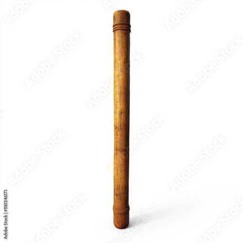 Wood Pole Isolated