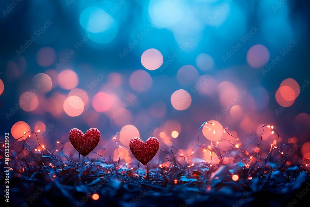 An abstract Valentine's Day background filled with swirling hearts in vibrant reds and pinks, evoking love and romance in a dreamy design. An abstract Valentine's Day background filled with swirling hearts in vibrant reds and pinks, evoking love and romance in a dreamy design.