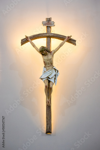 Crucifixo iluminado