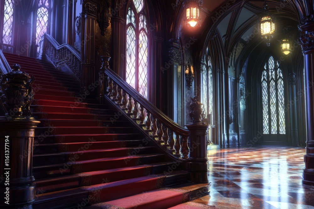 Gothic Mansion on St. Stephen's Day Gothic Mansion on St. Stephen's Day