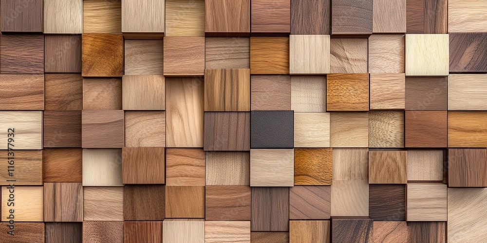Grid of Wooden Panels in Varied Shades and Finishes from Light Oak to Dark Walnut Grid of Wooden Panels in Varied Shades and Finishes from Light Oak to Dark Walnut