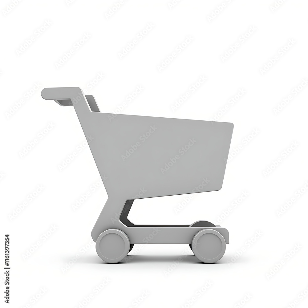 cart isolated on white cart isolated on white
