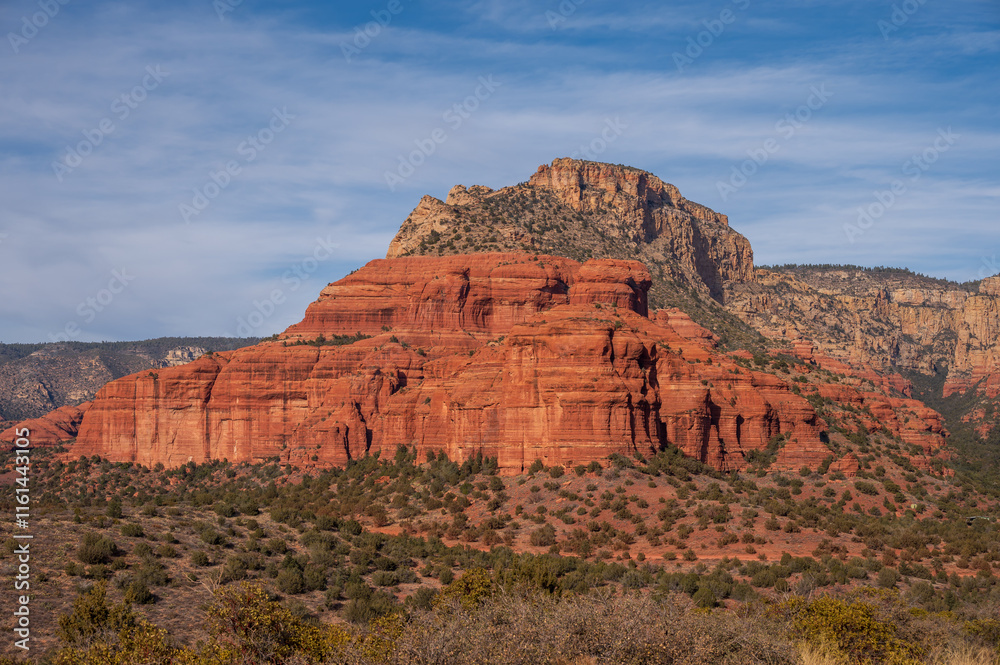 Views of Bear Mountain near Sedona, Arizona. Views of Bear Mountain near Sedona, Arizona.