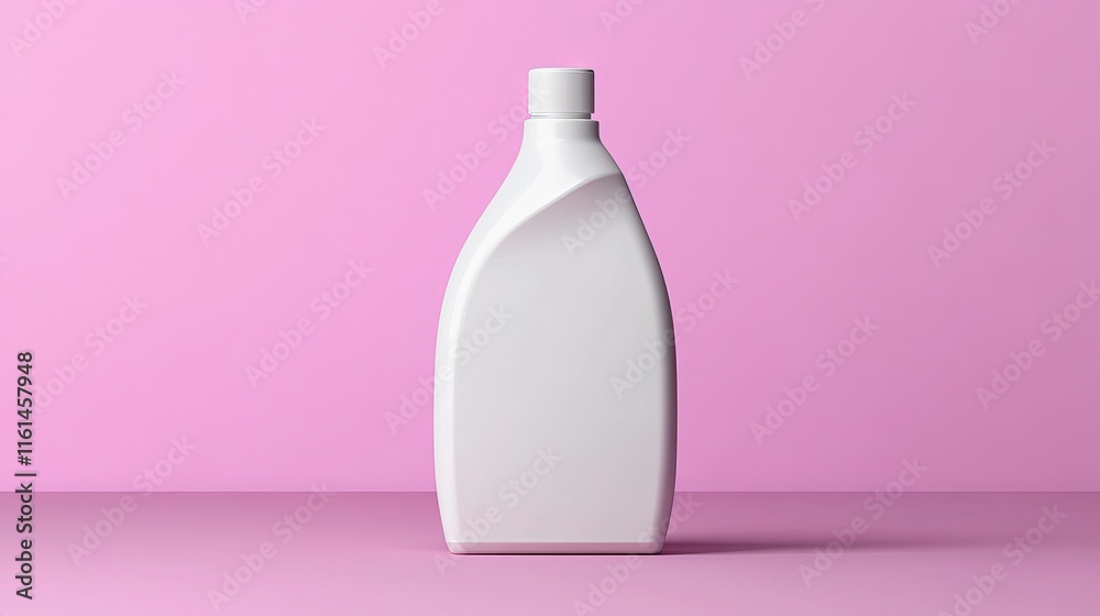 Pearl white plastic bottle mockup Realistic vector packaging for detergent soap or shampoo products Pearl white plastic bottle mockup Realistic vector packaging for detergent soap or shampoo products