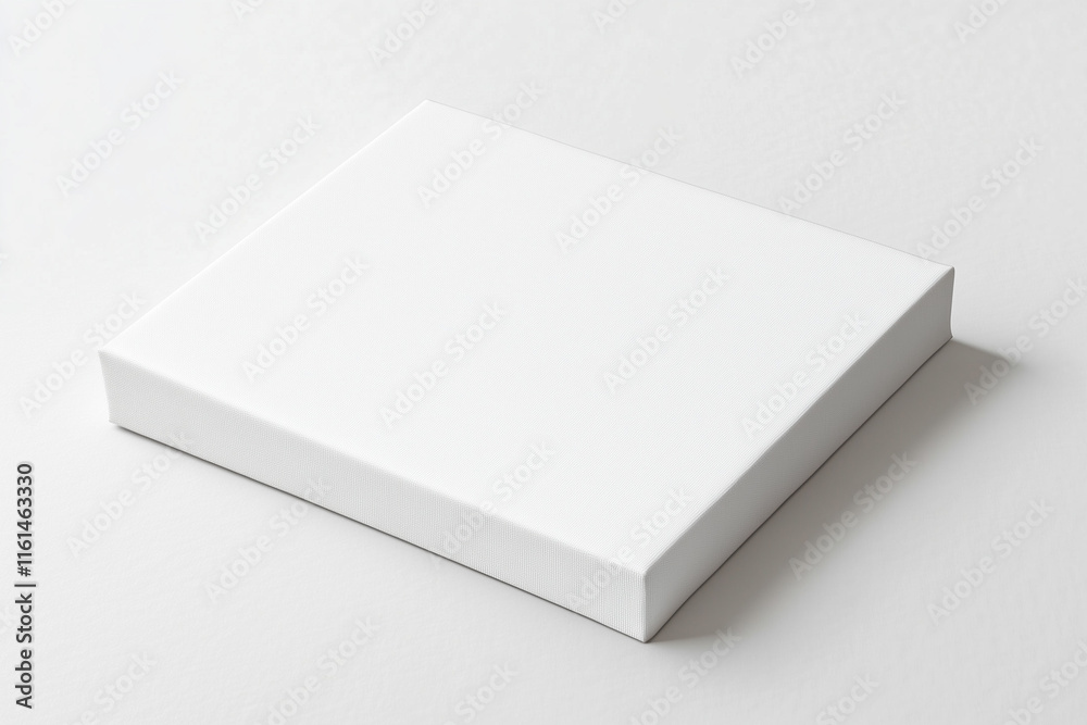 White horizontal canvas mockup White horizontal canvas mockup