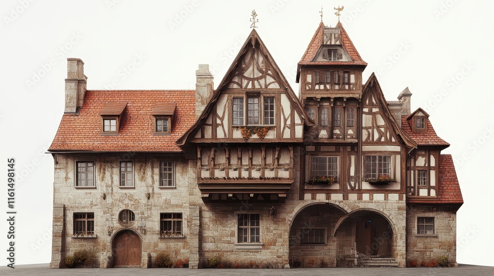 Obraz premium German style architecture