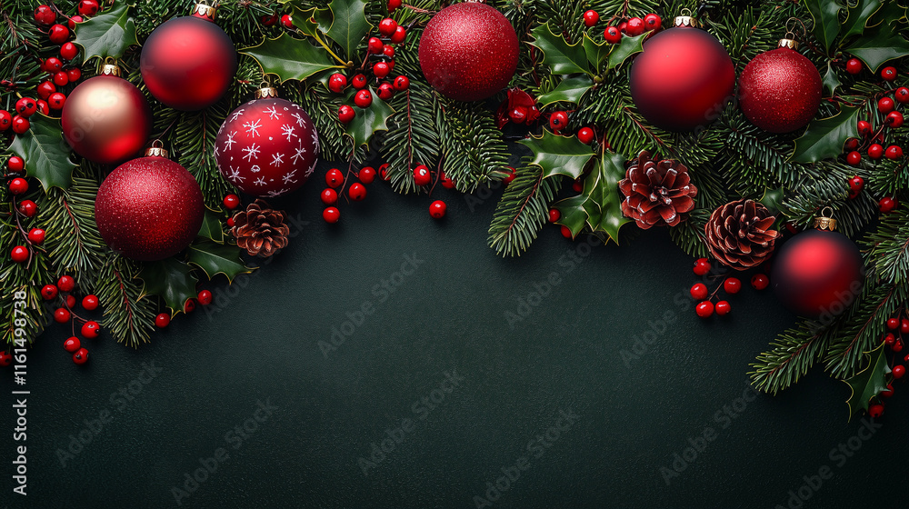 christmas background with decoration christmas background with decoration