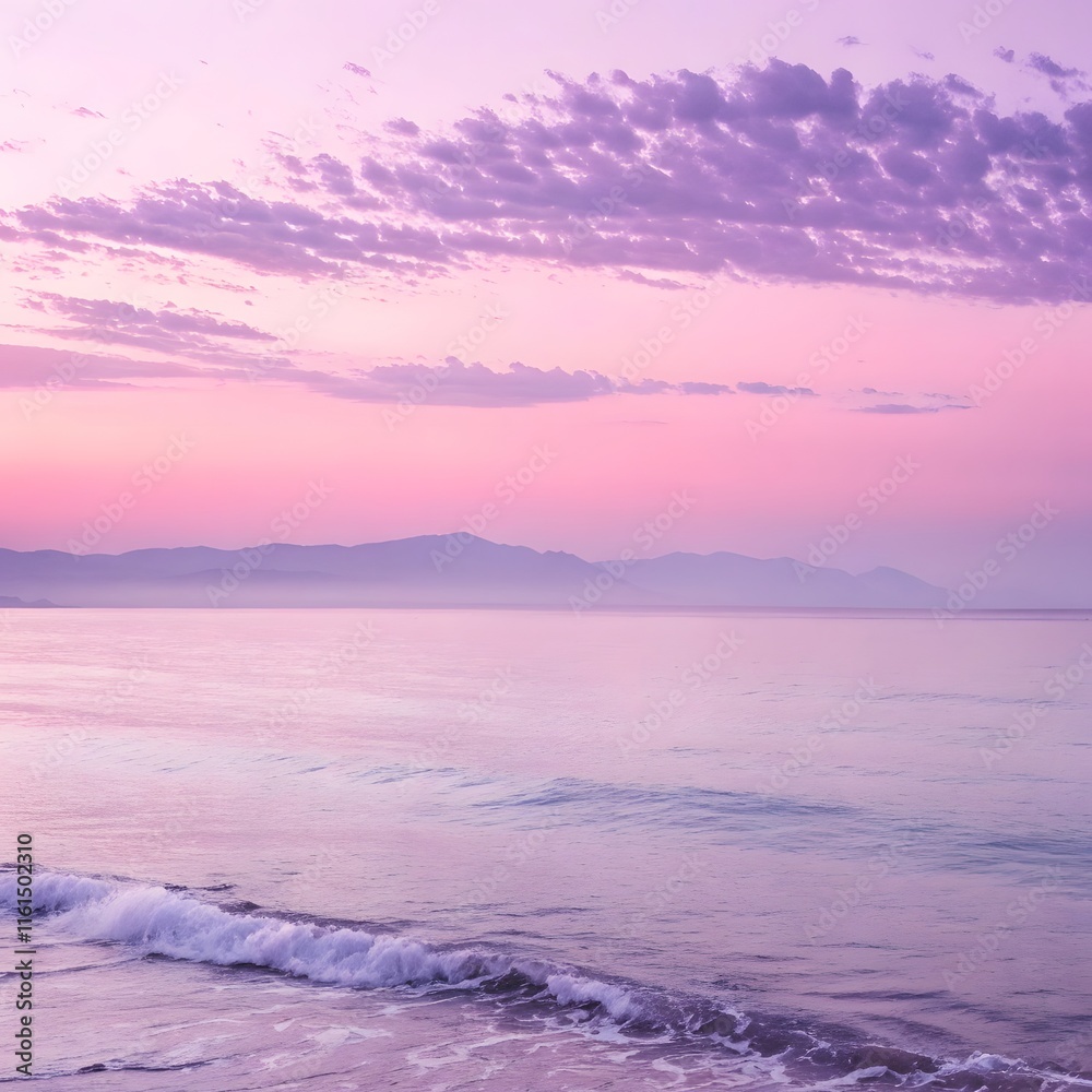 Obraz premium sunset on the beach