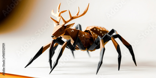 Creepy Paper Deer Combine WIth Spider Genetics photo