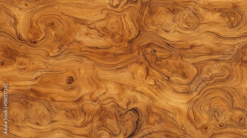 Wallpaper Mural top view on brown burl wood table slab surface texture background Torontodigital.ca