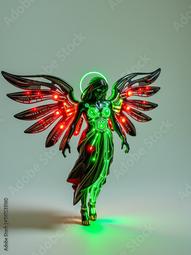 Green Circuit Angel, Masterpeice art by Trashware Art, high quality studio photography. Free and open professional quality stock images,
studio,image,Art,trashware art,masterpeice,trashware,stable dif photo